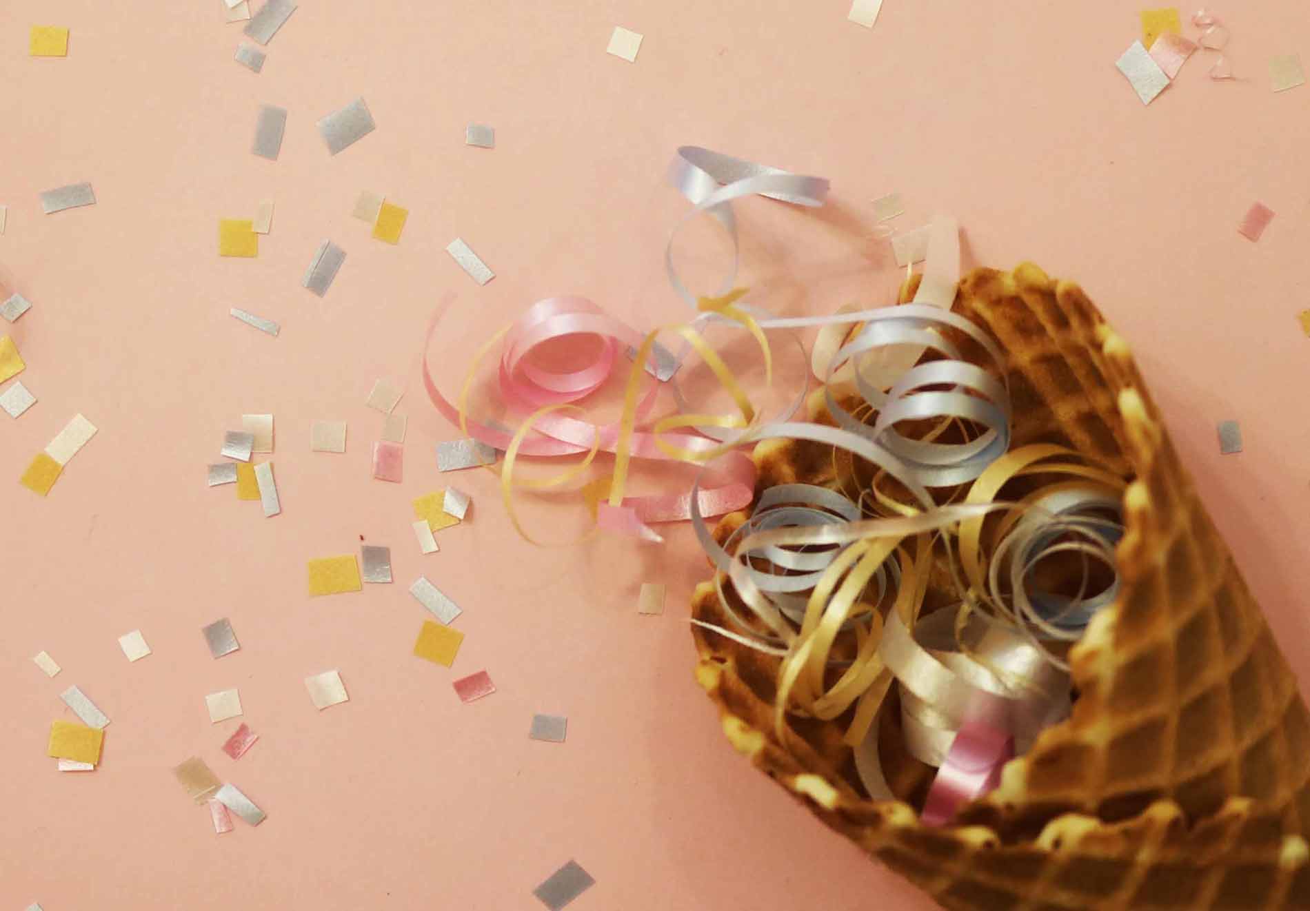 Confetti Cone